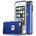 iPod Touch 6 Case,iPod Touch 5 Case,ULAK [Colorful Series] Slim Fit Protective iPod Touch Case 2-Piece Style Hybrid Hard Case Cover for Apple iPod touch 5 6th Generation（Navy Blue + Black）