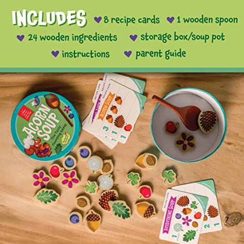 Juego Acorn Soup para niños a partir de 2 años miniatura 6