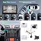 8 Core 4G+64G Hodozzy Autoradio für FIAT Stilo 2002-2010 mit Wireless Carplay Android Auto,9 Zoll Touchscreen Autoradio Android 2 Din mit Navi Bluetooth DSP WiFi FM/RDS Radio Rückfahrkamera