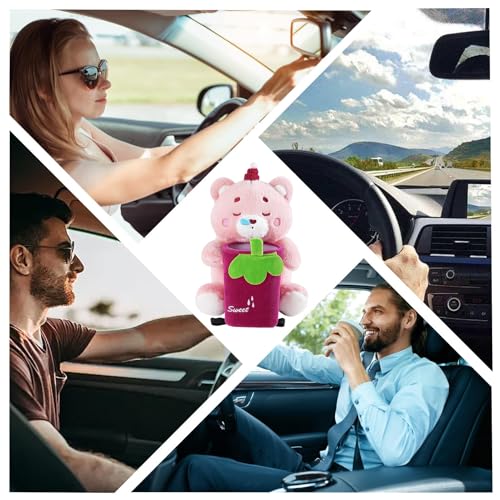 Cubo de basura para coche y organizador multifunción para interiores de automóviles 5