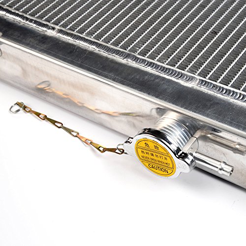 52mm Aluminum Radiator For NISSAN 240SX SILVIA S14 S15 SR20/SR20DET MT 95-98