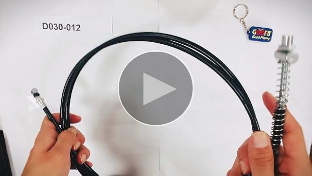 Cavo Freno A Tamburo Posteriore Per Scooter GY6 50cc-250cc - Lunghezza 75.6 Pollici, Acciaio E PVC