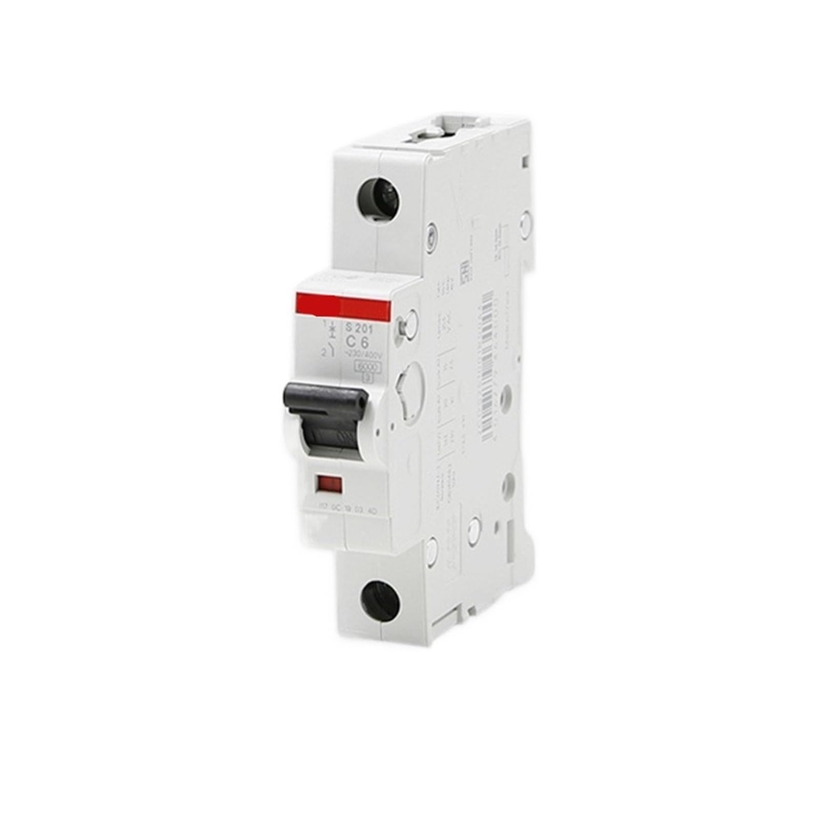 Interruptor magnetotérmico S201NA S202 1P+N 2P Tipo C 1A 2A 3A 4A 6A 10A 16A 20A 25A 32A 40A 50A 63A (2P, 6A)
