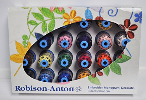 Robison Anton Top 24 Set de Hilos de Bordar Poliéster miniatura 1