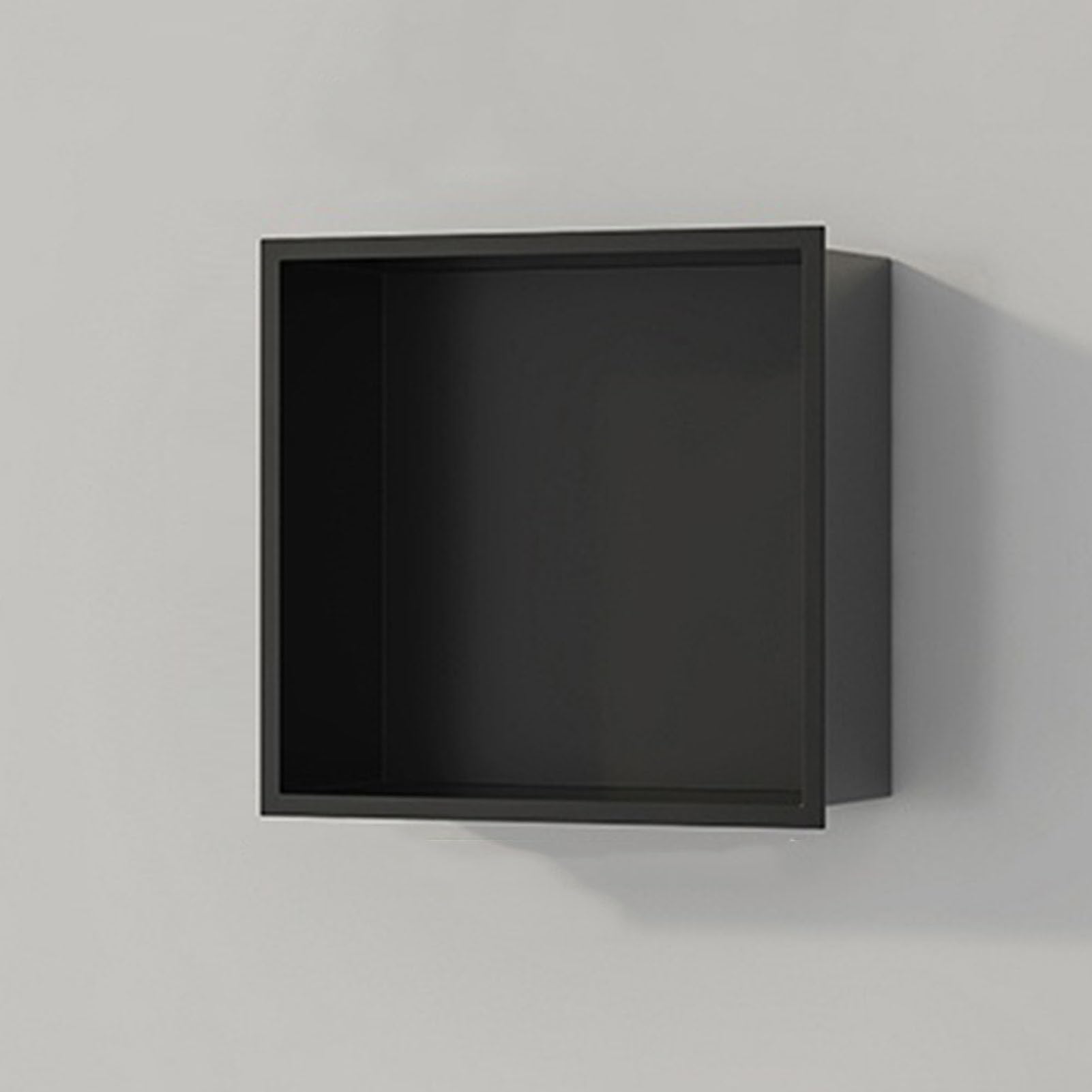 Cabine de douche en acier inoxydable pour aménager une salle de bain moderne noire
