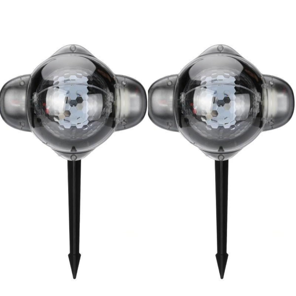 Snowfall LED Lights IP65 Waterproof Mini Christmas Snowflake Projector Lamp Indoor Outdoor New Year Decoration Light with RF Remote & Timer (2)