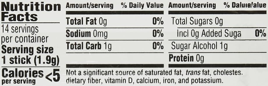 Image of Trident Cinnamon Sugar Free Gum, 14 Pieces (Pack of 144)