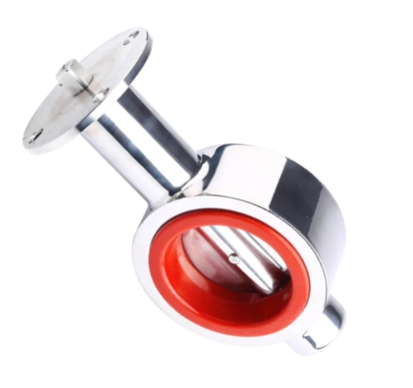 10in DN250 Stainless Steel 304 Sanitary Valve with Silicone Sealing - Wafer Type for Food and Beverage Applications