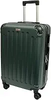 Mala De Viagem Rígida Reforçada 360 Média 23Kg Padrão Anac Clavos (Verde)