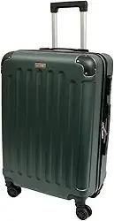 Mala De Viagem Rígida Reforçada 360 Média 23Kg Padrão Anac Clavos (Verde)