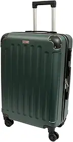 Mala De Viagem Rígida Reforçada 360 Média 23Kg Padrão Anac Clavos (Verde)