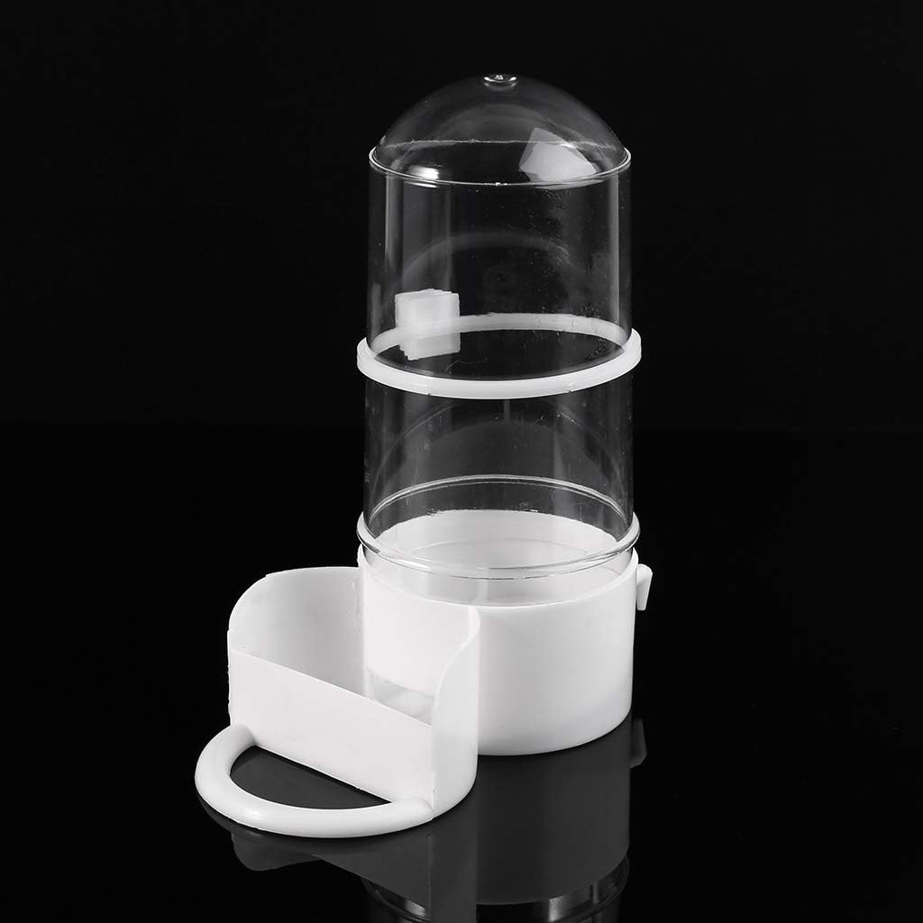 Bird Food Water Dispenser Bird Water Bottle Parrot Automatic Water Feeder Water Drinker Bird Cage Accessories for Parrots Budgie, Cockatiel, Lovebirds image 5