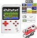 Produktbild ZQTRT Handheld Spielkonsole,Retro-Mini-G-AME-Maschine mit 400 klassischen FC-G-Ames und 3-Zoll-Bildschirm, Unterstützungsspiel im Fernsehen und Zwei Spielern, 800-mAh-Akku