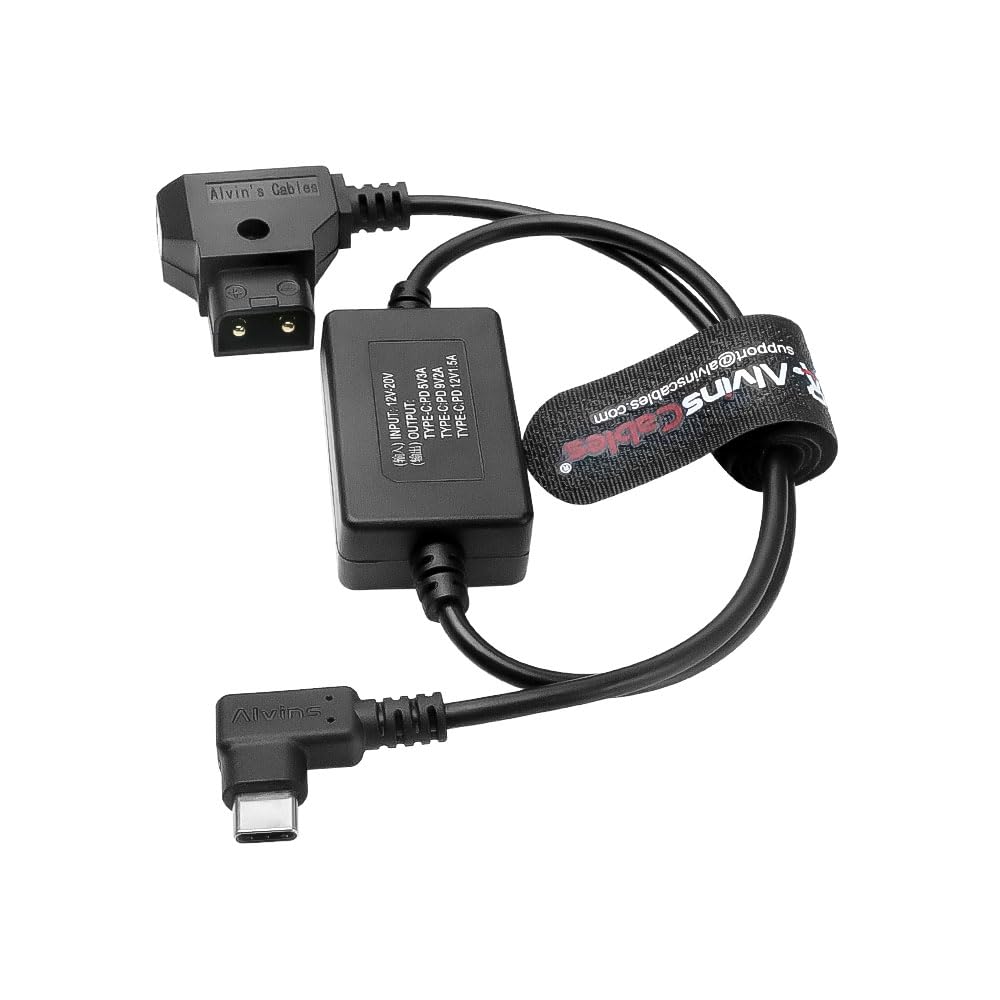 Amazon.com: Alvin's Cables D-Tap to USB-C Power Cable for Canon