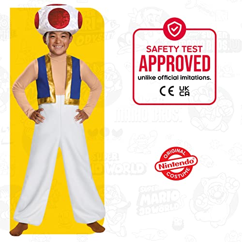 Disguise 85143K Toad Deluxe Costume, Medium thumb #4