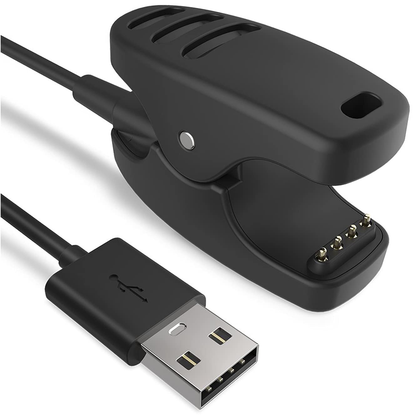 Zitel Charger Compatible with Suunto 5, Fitness 3, Ambit 1 2 3, Traverse, Kailash, Spartan Trainer, USB Charging Cable 100cm - Smartwatch Accessories