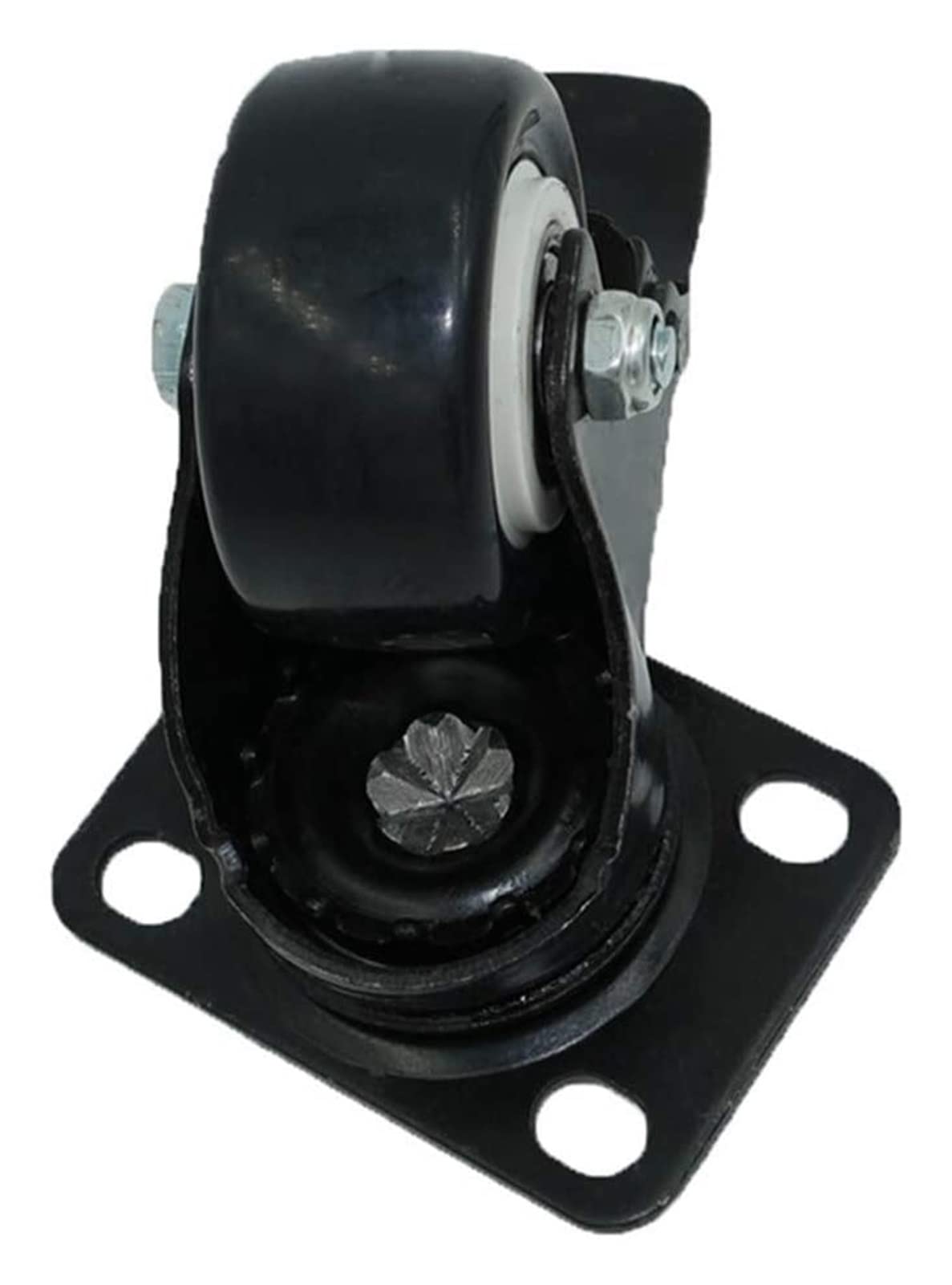 Roue de Meuble à roulettes pivotantes Robustes, PU/Roues de 1,5 Pouces, capacité de Charge élevée, Roue muette/Portable, for canapé, Meubles, Chariots, matériel Domestique/Industriel