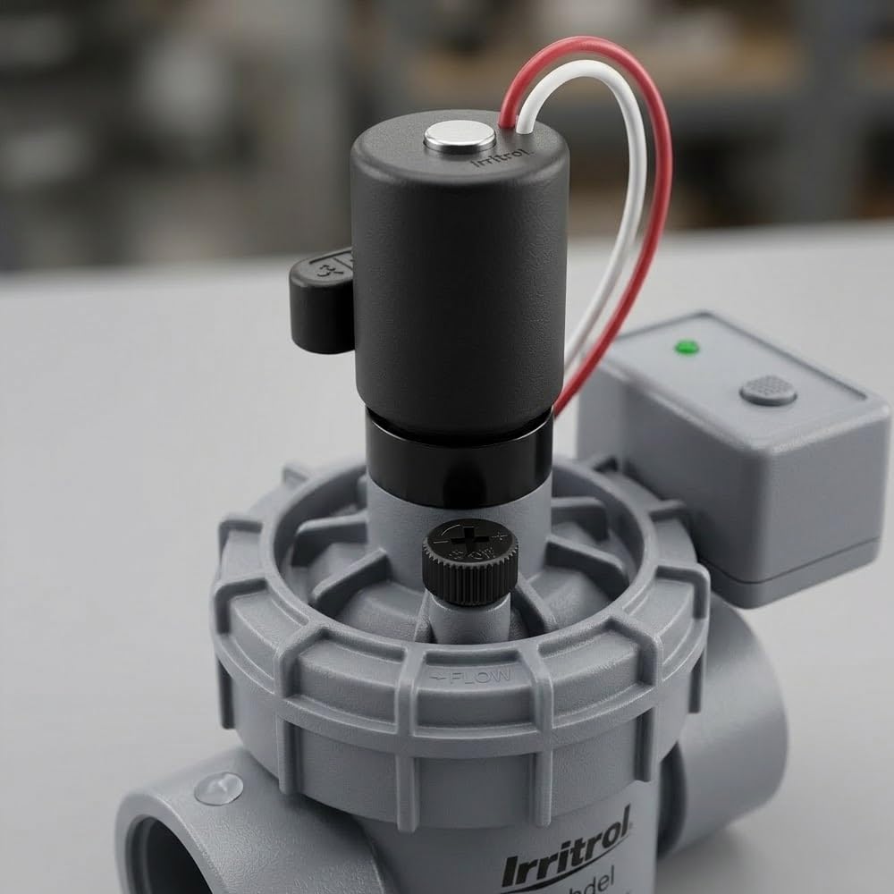 Suinga Set di 4 Elettrovalvole per Irrigazione 1'' 24V Irritrol 2400MT, per Programmatori Elettrici 24V