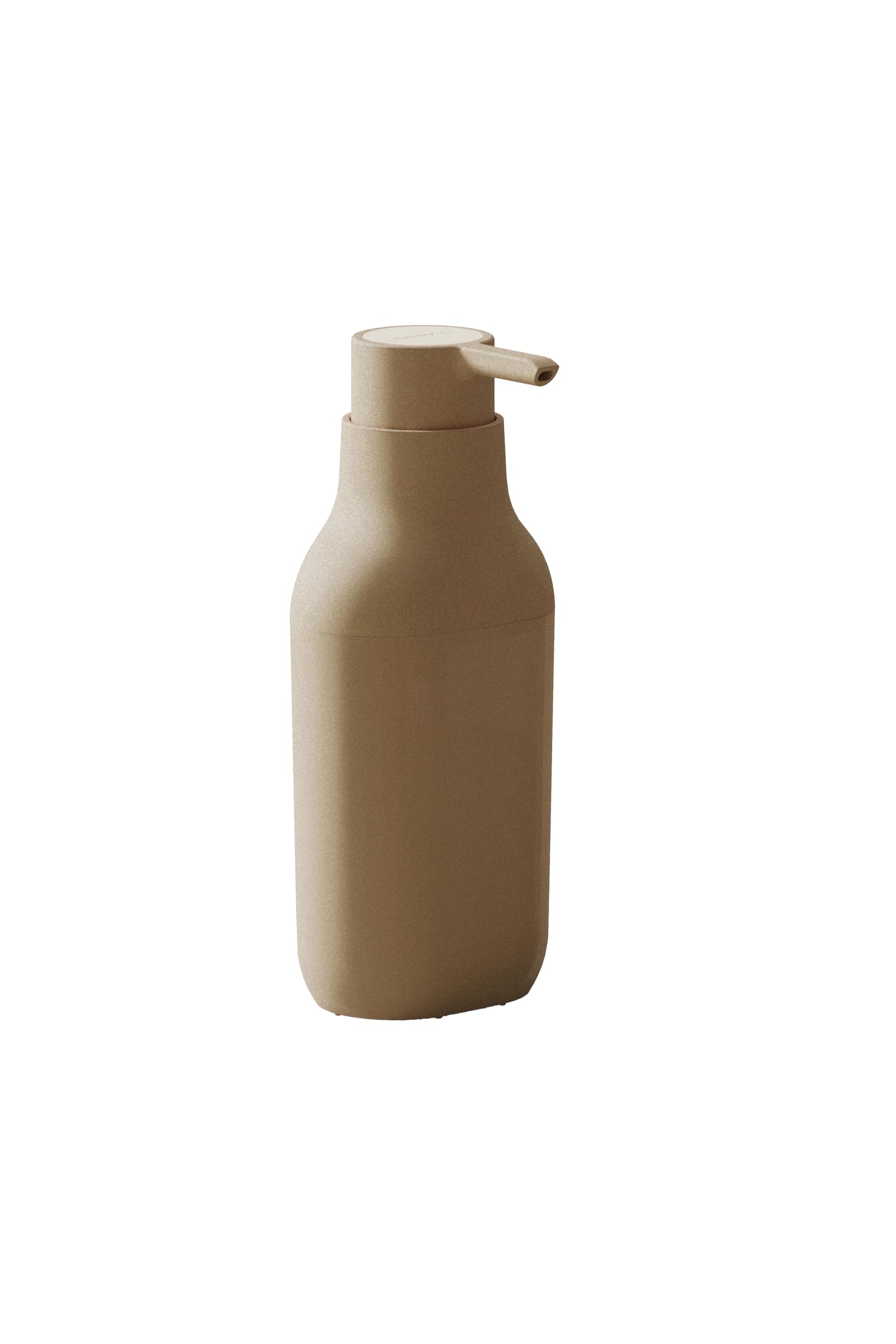 COSMIC ALIFE Minimalist and Functional Design Bathroom Soap Dispenser. Countertop Dispenser for Bathroom and Kitchen. Refillable Accessory in Matte Black Color