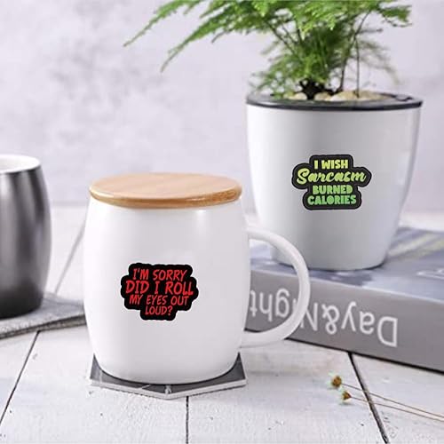 Miniatura 5 de 63 calcomanías sarcásticas, divertidas calcomanías para adultos, calcomanías divertidas para botella de agua, laptop, teléfono, sombrero duro,