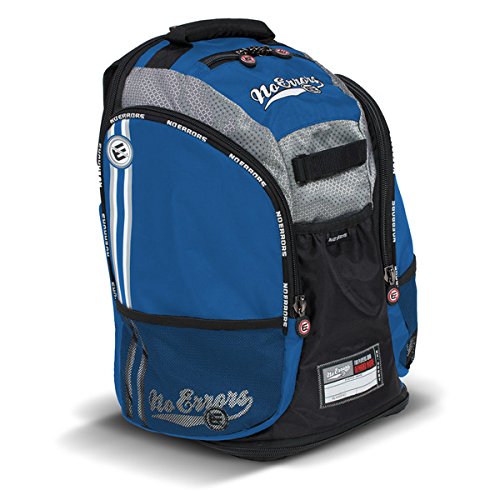 NoErrors Scout Sports Backpack - Dual Side Compartments - Bat Compartment - Includes Smartphone/MP3 Player Storage - Perfect for Baseball, Softball, Basketball and More