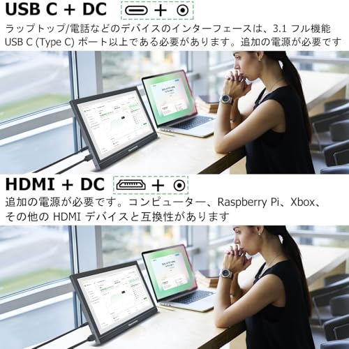 Showscren 17.3インチ ポータブルモニター