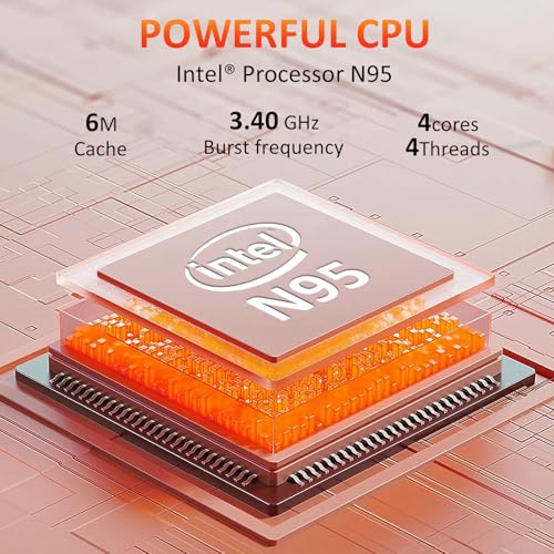 Image of KurieTim 15.6 inch IPS FHD Laptop Computer with 32GB DDR4 RAM 512GB SSD N95 Processor (4C4T, Up to 3.4GHz) Dual Band WiFi, Fingerprint, Backlit Keyboard, Win11Pro Computer - for Work, School, Business