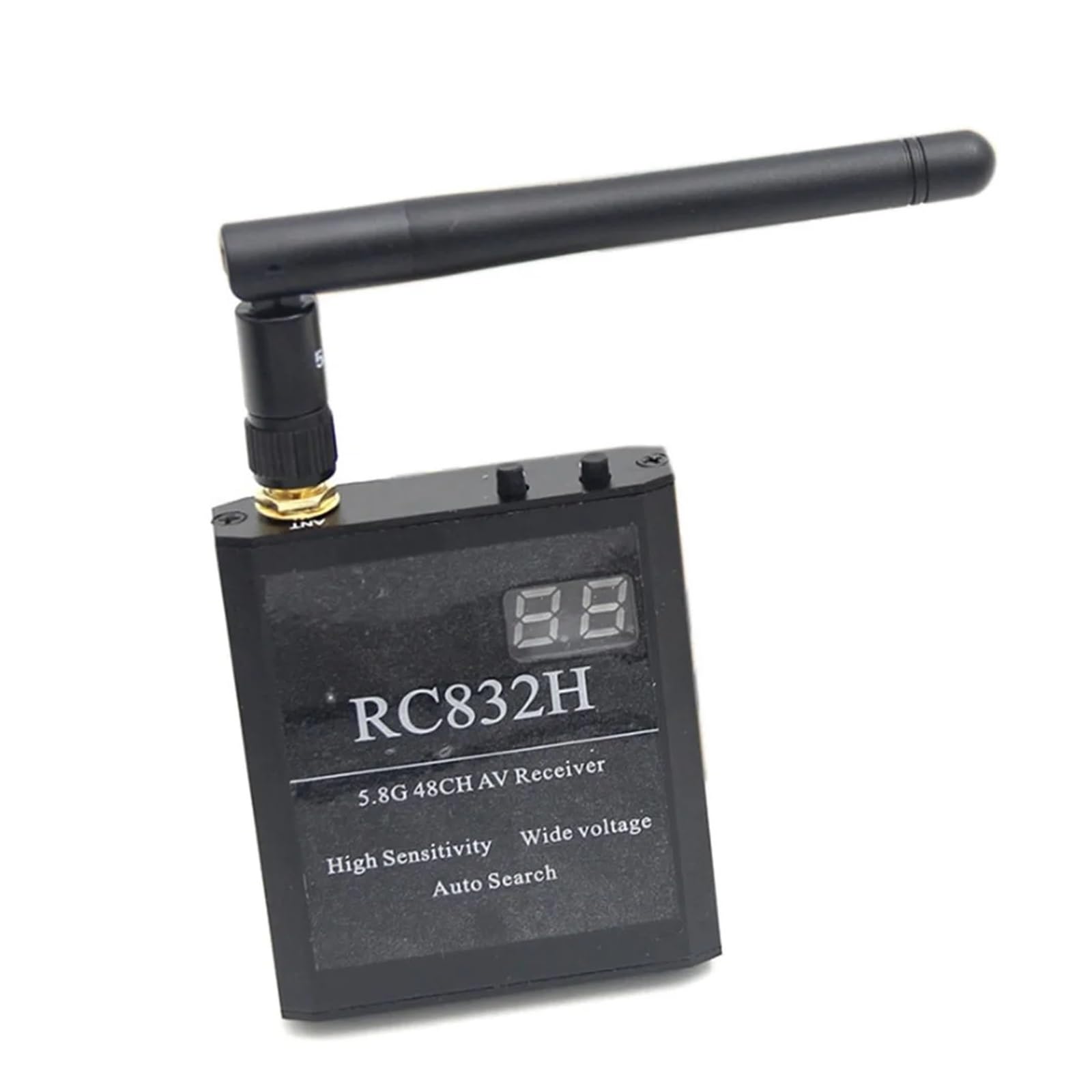 Récepteur Émetteur AV sans Fil TS832/RC832/RC832H 48 Canaux/40 Canaux 5,8 GHz 600 MW 5 Km for Avion Multicopter FPV RC Quadcopter(RC832H)