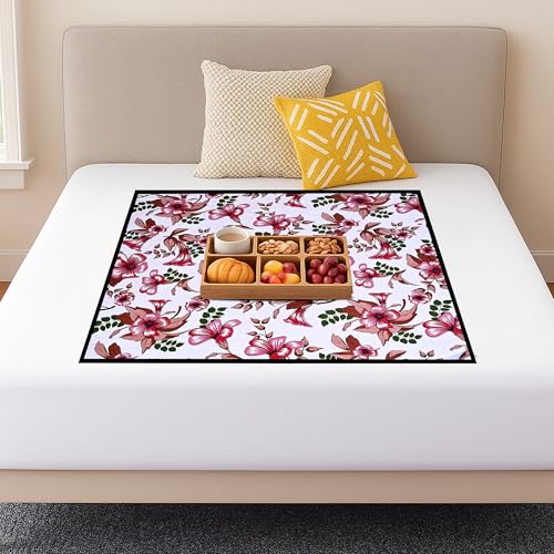 Image of Star Weaves Waterproof Bed Server /Food Mat /Bedsheet Protector /Reversible in 3 Layered Heavy Material(Colour and Print Might Vary According to Availability) / bed server mat Reversible / Place Mat