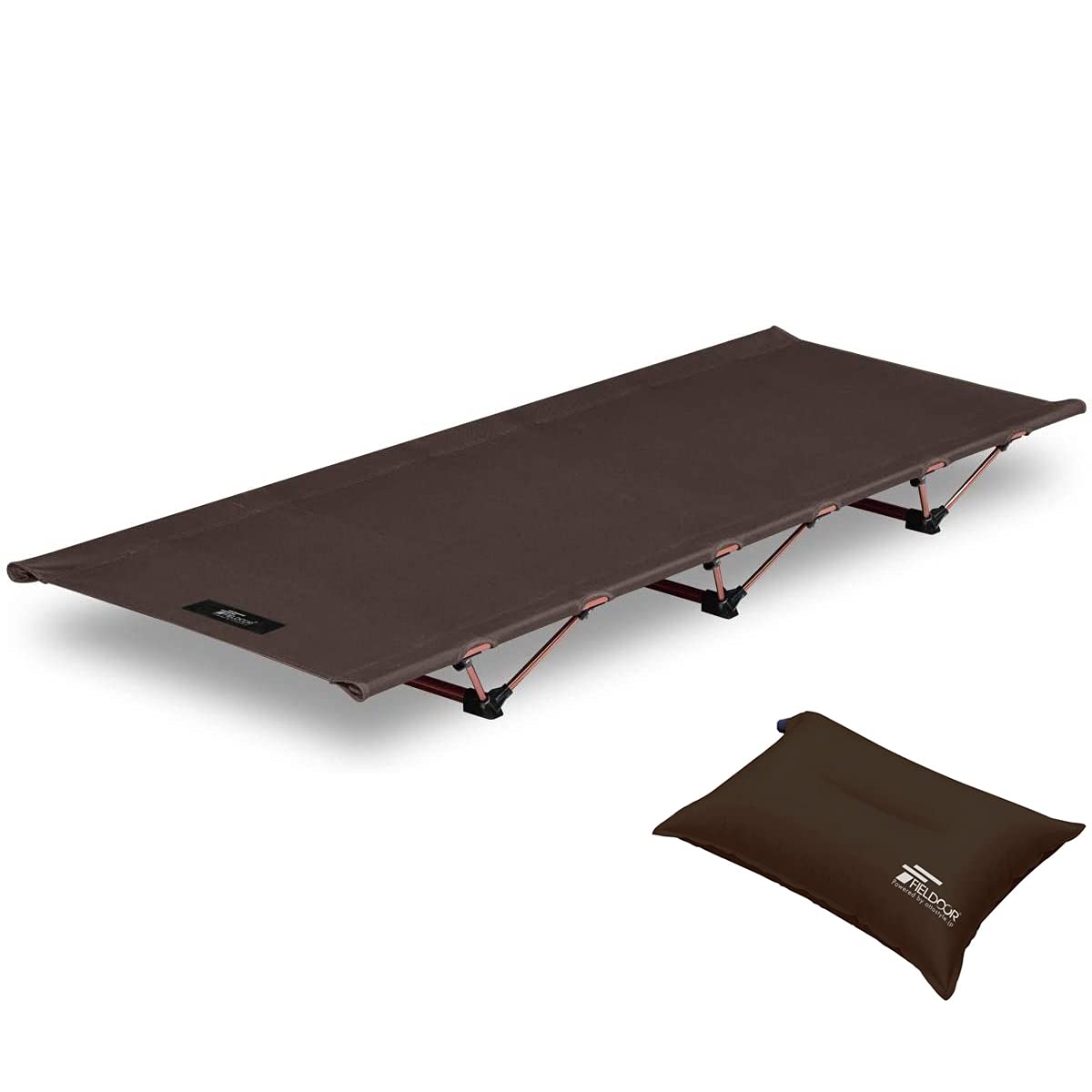 Amazon.co.jp: FIELDOOR アルミコンパクトコット 幅78cm ワイドタイプ