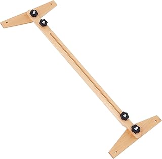 Swess Stair Tread Gauge, Stair Gauge Shelf Layout Tool, Stair Tread Measuring Jig Apply for Stairs Risers Partitions