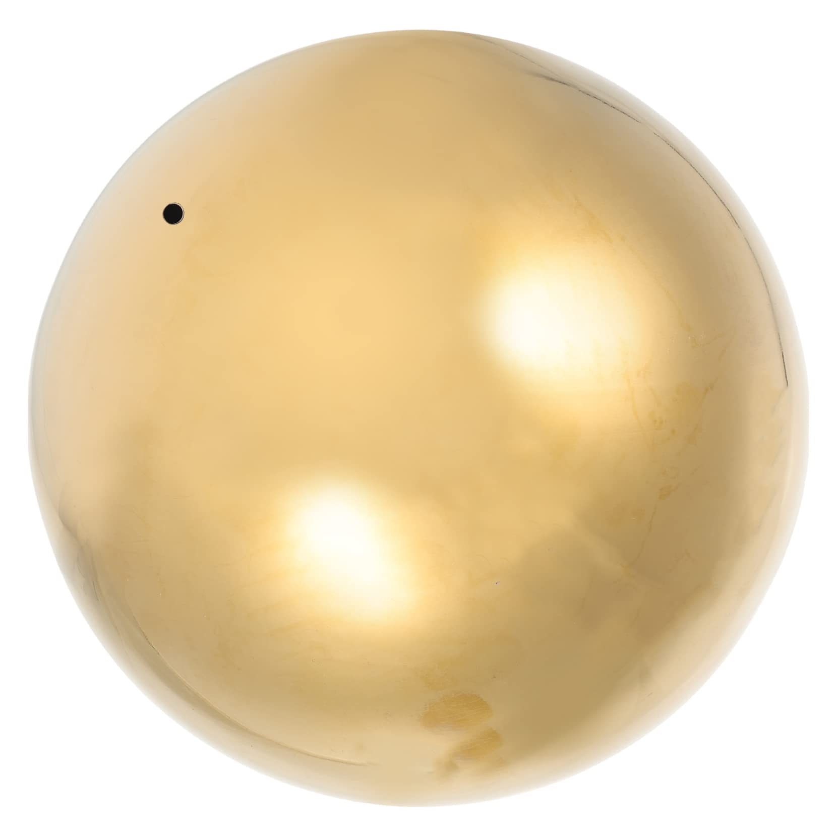 GALPADA Mirror Spheres Set of 2 Metal Gazing Balls Reflective Garden Balls for Outdoor