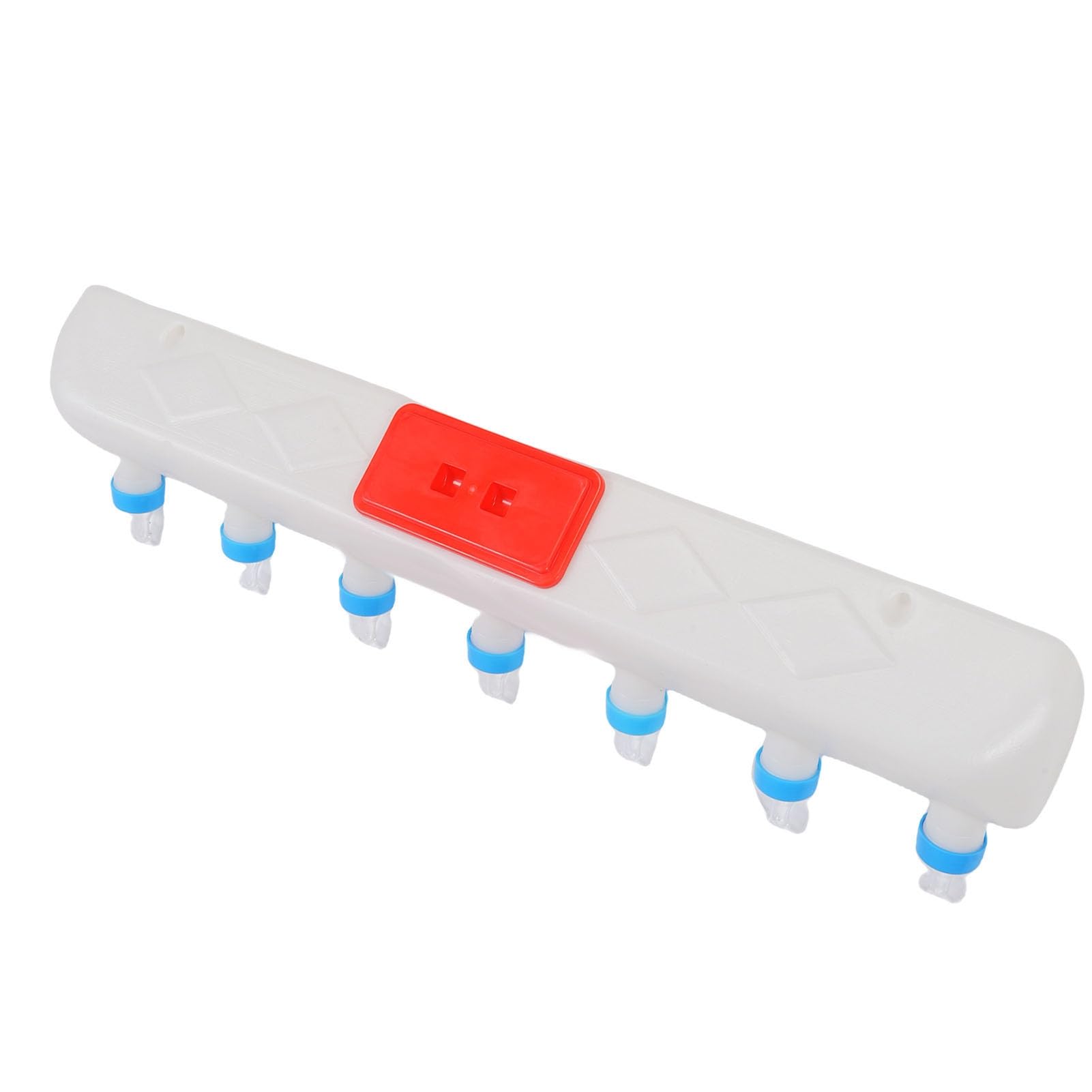 Alimentador de Bebidas para Pezones de Lechones, Herramienta de Alimentación de Leche con Tetina para Ganado ABS de Grado Alimenticio con Diseño Colgante de 7 Pezones para Alimentación de