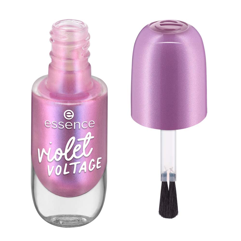 essence Żelowy lakier do paznokci., długotrwały, wyraźny wynik, szybkoschnący, błyszczący, mieniący się (8ml)