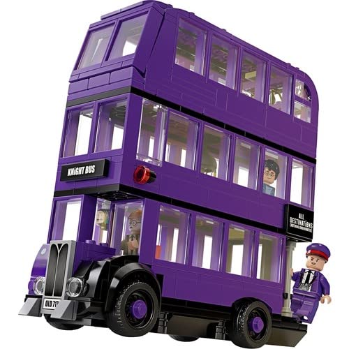 Harry Potter Nottetempo, Set da Collezione con Autobus Giocattolo a 3 Piani con Minifigure, 75957 - Lego - Immagine 3