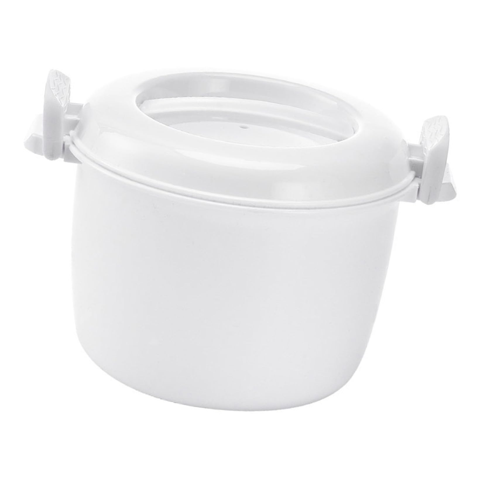 FELTECHELECTR Microwave Rice Cooker Multifunctional Food Container for Convenient Rice Cooking Steaming Vegetables and Meal Prep Compact Design