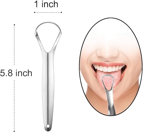 Miniatura 3 de Airgoesin Herramienta de eliminación de piedras amígdalas de 8 piezas, removedor de placa de dientes, raspador de lengua, irrigador oral, limpieza