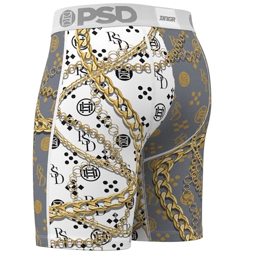 PSD Men's Lux 38 Micro Mesh Boxer Briefs, Multi, XL3