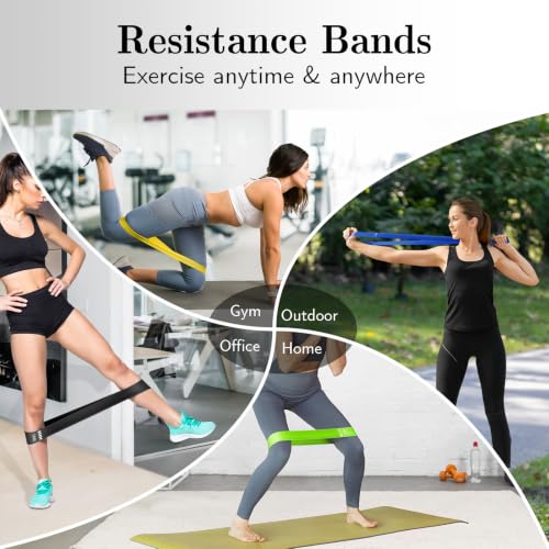 Kakuje 5-Pack Latex Loop Bands (10–115 lbs) — view 2