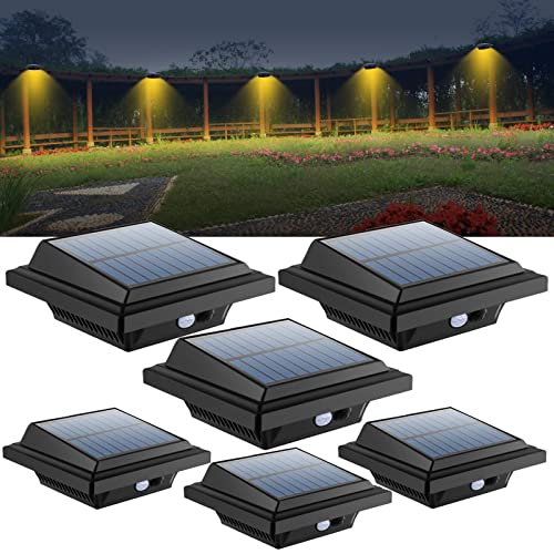 Billion Duo - Gouttière de toit - Lampes solaires avec détecteur de mouvement - Noir - Pour extérieur - 40 LED - Blanc chaud - 3 W PIR - Pour sécurité extérieure, jardin, garage, patio