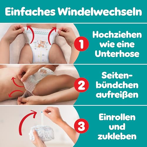 Pampers Baby-Dry Pants Größe 6, 176 Stück, 13-19 kg, 360° auslaufsichere Passform für Tag und Nacht 6
