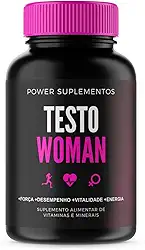 1 Suplemento Feminino Testo Woman Multivitamínico Magnésio + Zinco + Selênio com 60 Cápsulas