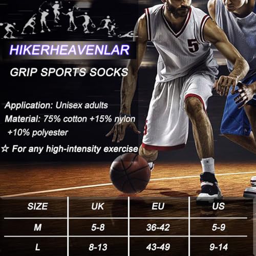 Anti-slip Soccer Socks Men Women Cushion Cotton Breathing Grip Sports Socks Rugby Yoga Baseball Hiking Running 5