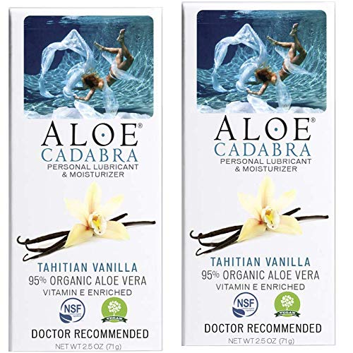 Aloe Cadabra Flavored Personal Lubricant & Moisturizer for Her, Him & Couples, Best