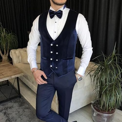 Mens Suit Slim Fit - 3 Piece Suits for Men Floral Jacquard Tuxedo Suits Shawl Collar Wedding Prom Suits3