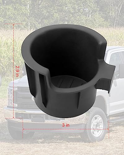 Inserto portavasos lado izquierdo para Ford Super Duty 2011-2019 miniatura 6