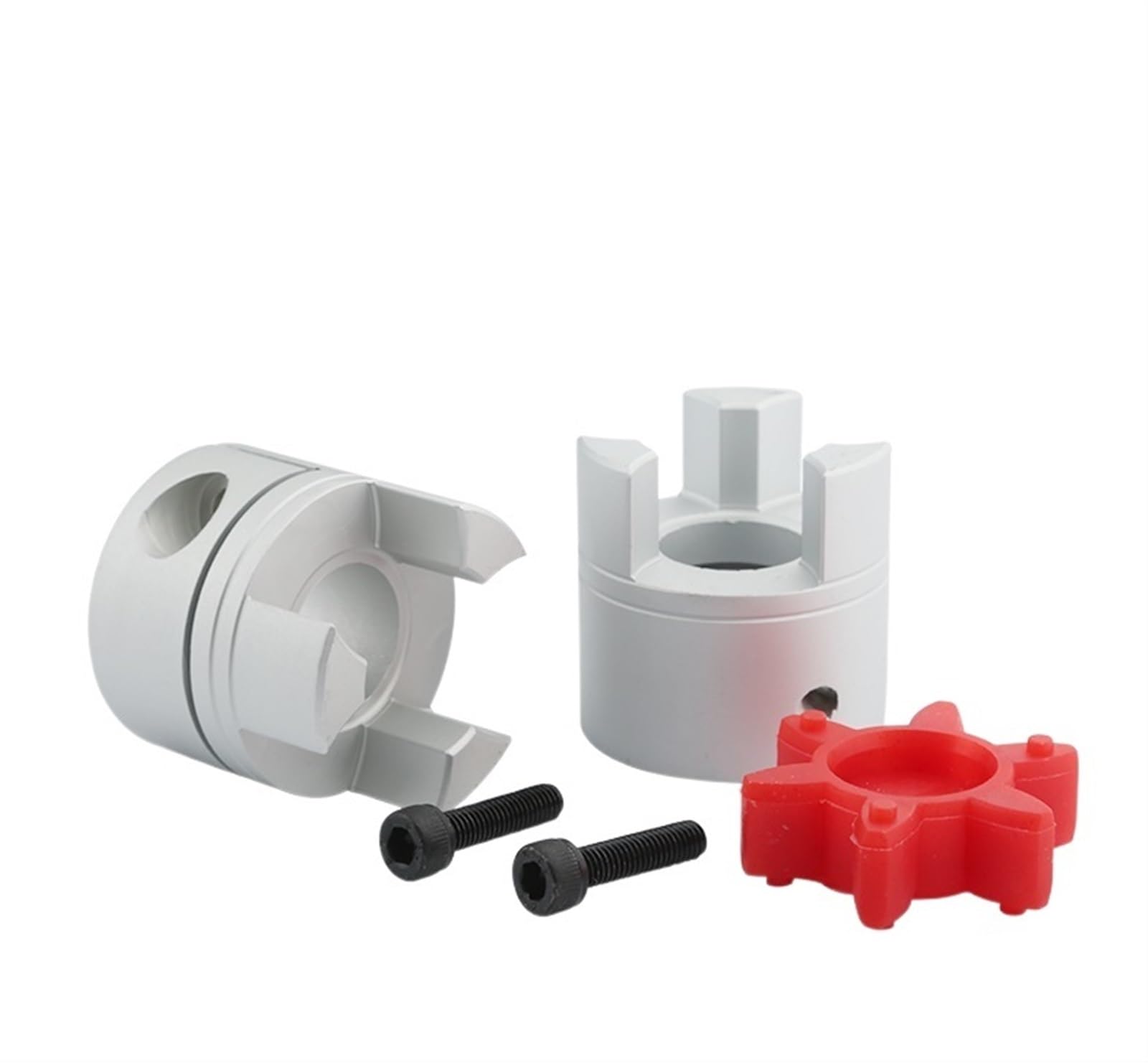 Rigid coupling,Stainless steel rigid coupling 1pcs D55L78 Coupler Aluminum Plum Soft Shaft Coupling Motor Screw Connector CNC 3D Soft Coupler(16X20)