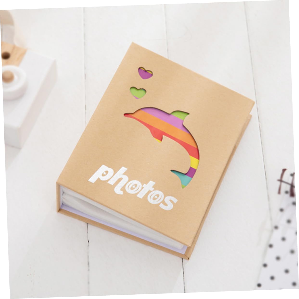Toyvian 5piezas Álbum De Fotos Infantil Para Bebés Álbum De Recuerdos Diseño De Animales Capacidad Para Fotos Para De Recién Nacidos y Celebraciones