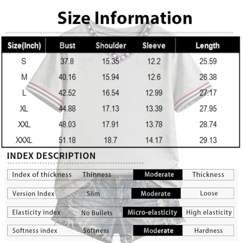 Halloween Tops for Women Cotton Graphic Letter V Neck Short Sleeve Shirt - image 3