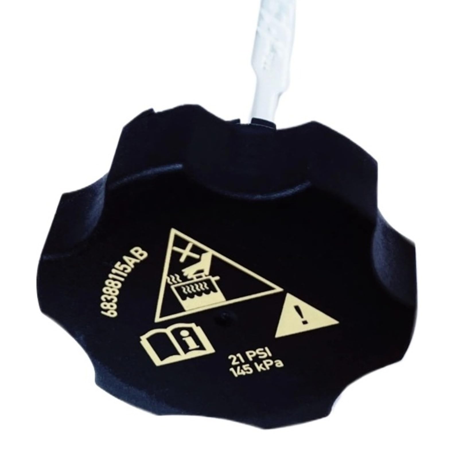 tappo del radiatore 68388115ABTappo per bottiglia di riciclaggio del liquido refrigerante per Wrangler JL Sostituire